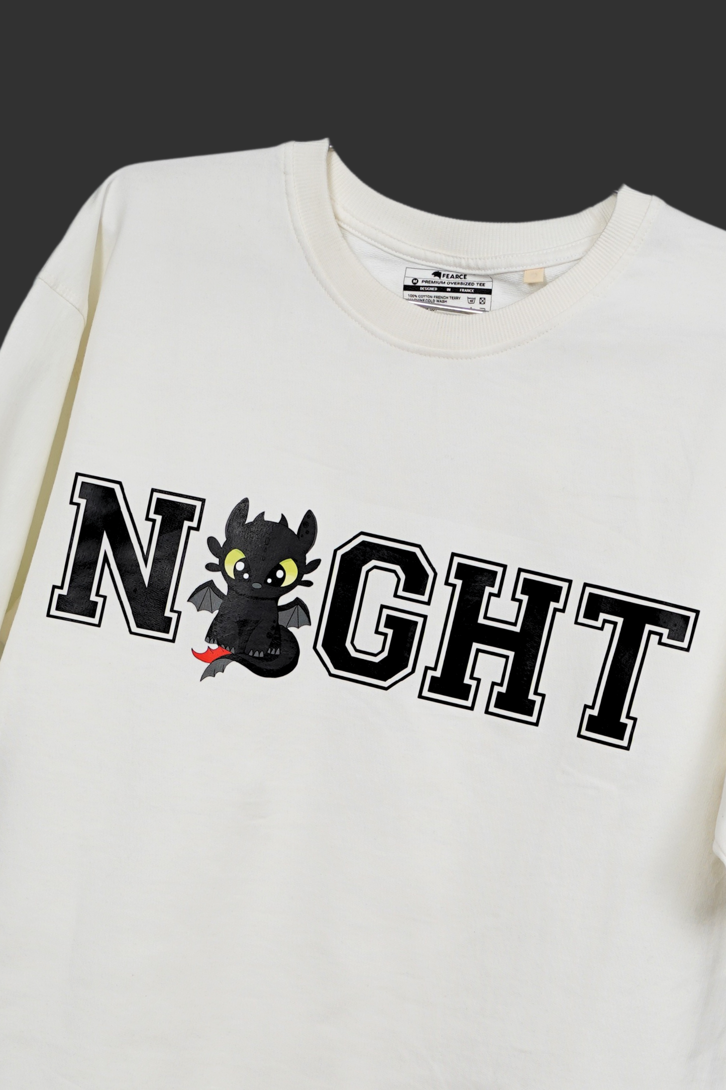 NIGHT FURY OVERSIZED T- SHIRT