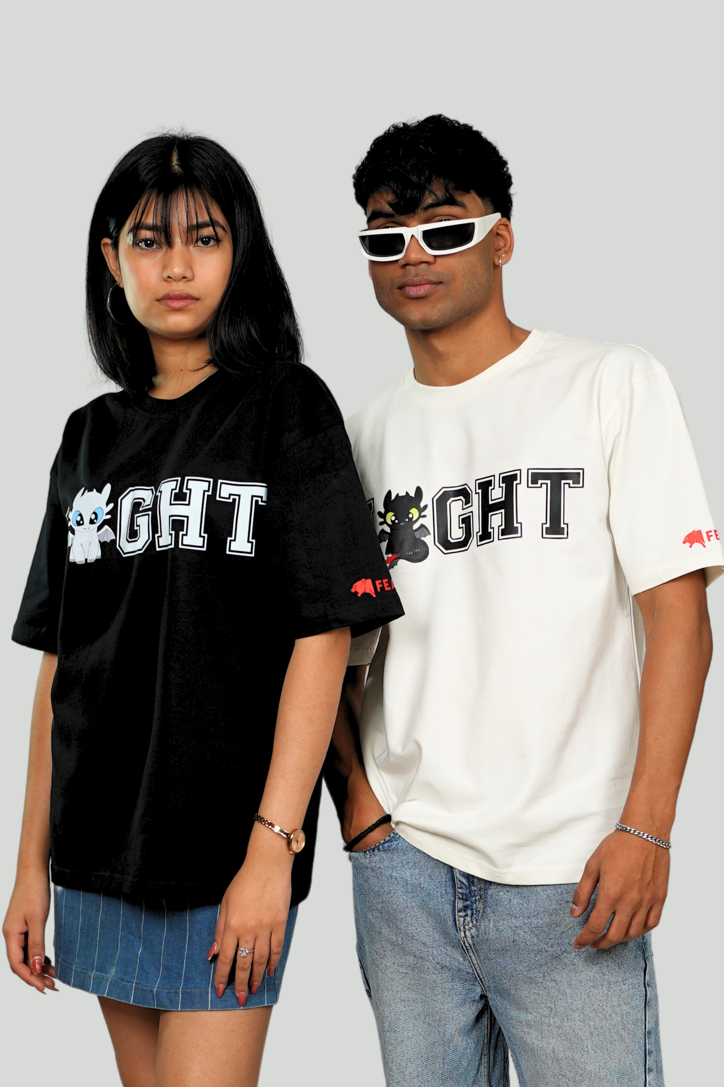NIGHT FURY OVERSIZED T- SHIRT