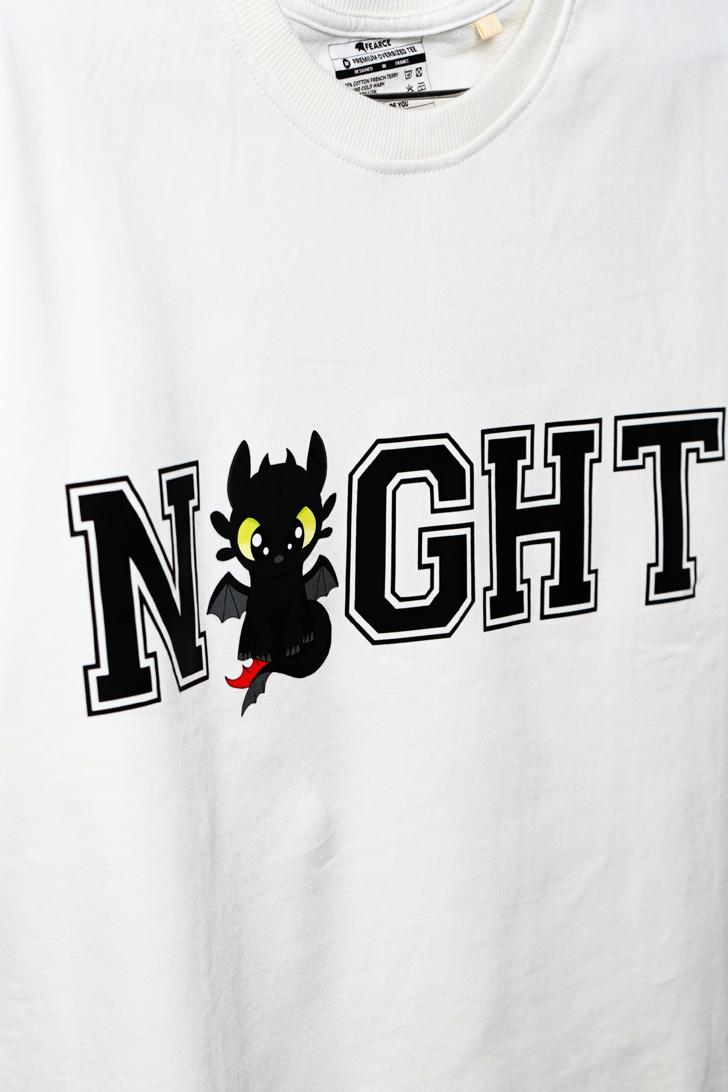 NIGHT FURY OVERSIZED T- SHIRT
