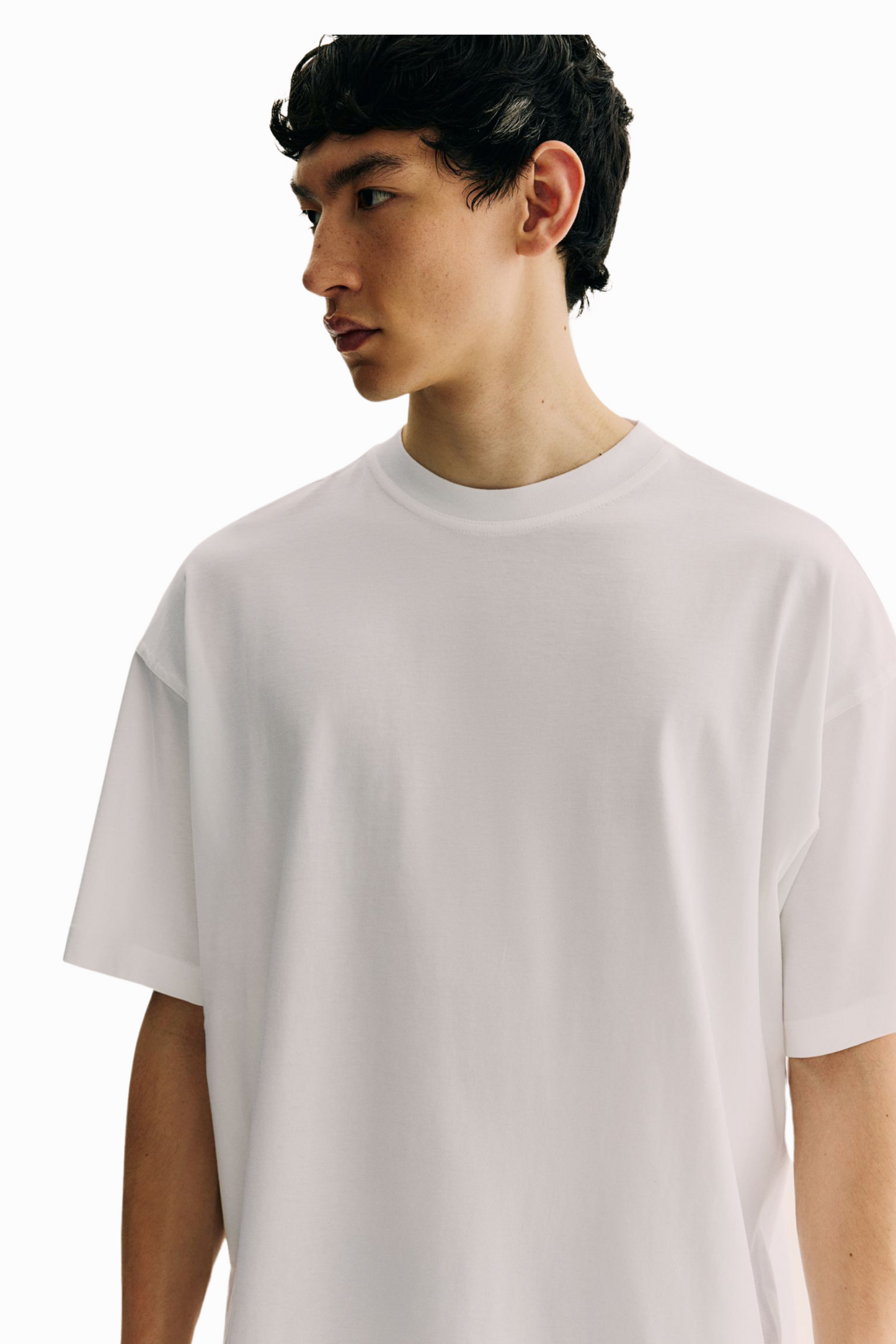 PLAIN WHITE FRENCH TERRY