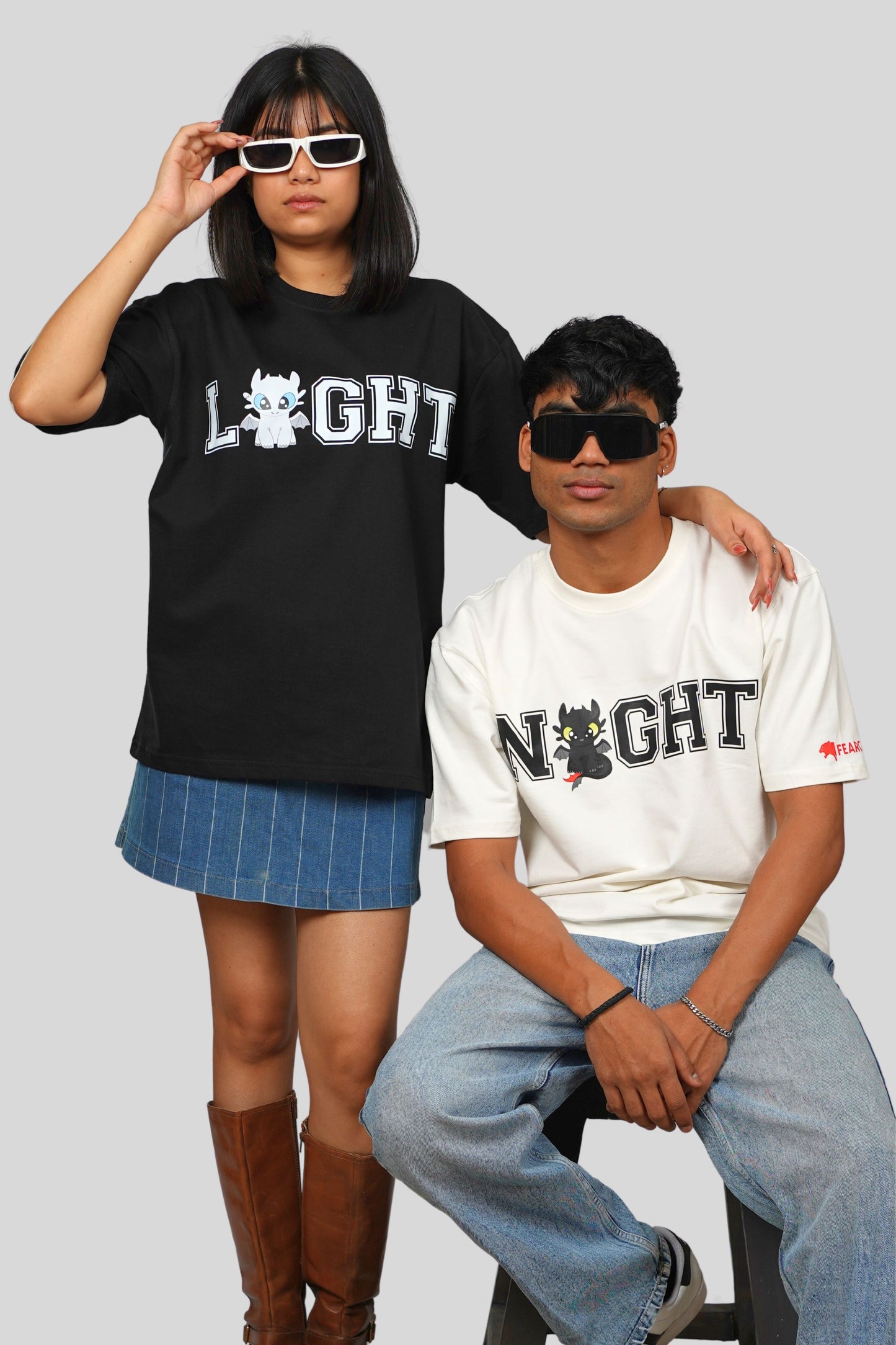 NIGHT FURY OVERSIZED T- SHIRT