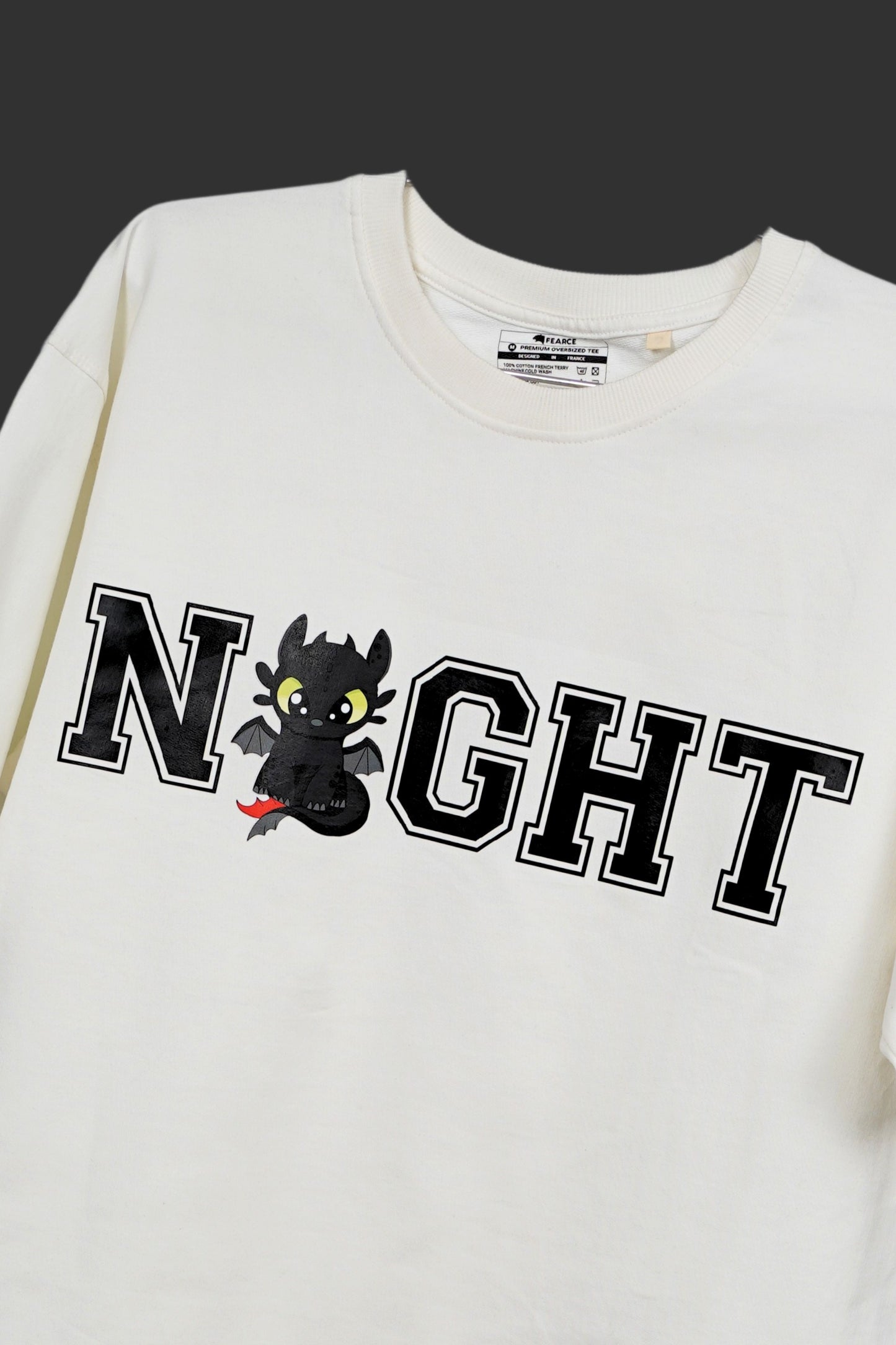 NIGHT FURY OVERSIZED T- SHIRT