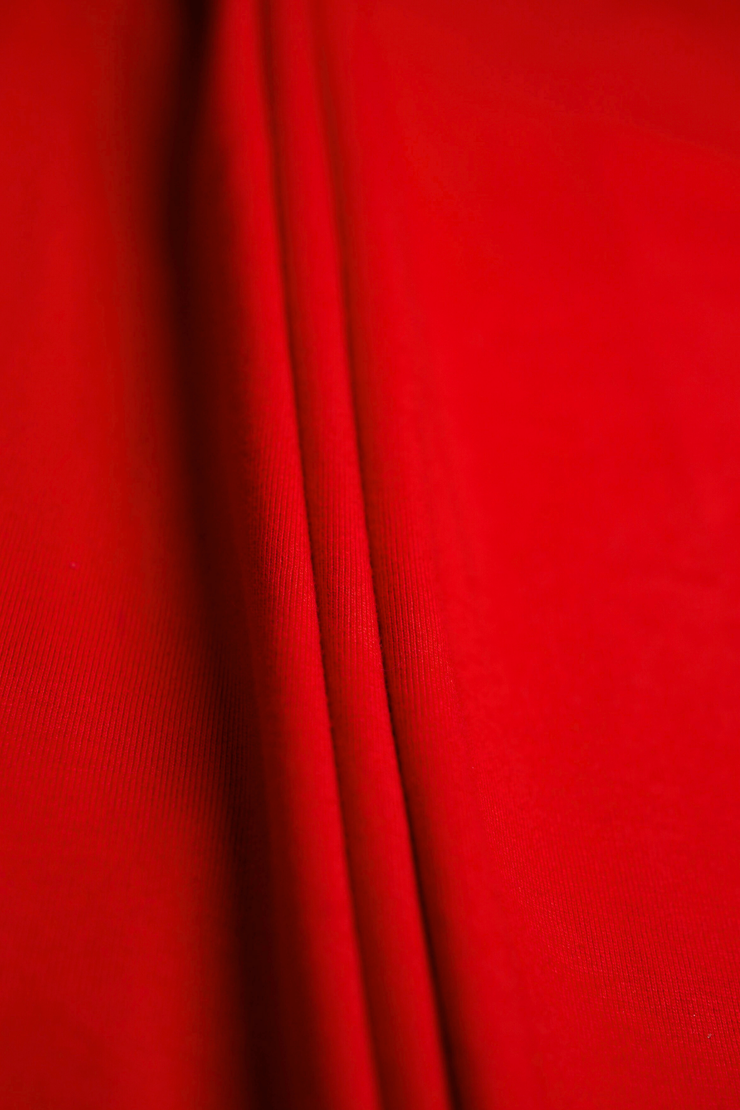 PLAIN RED FRENCH TERRY TSHIRT