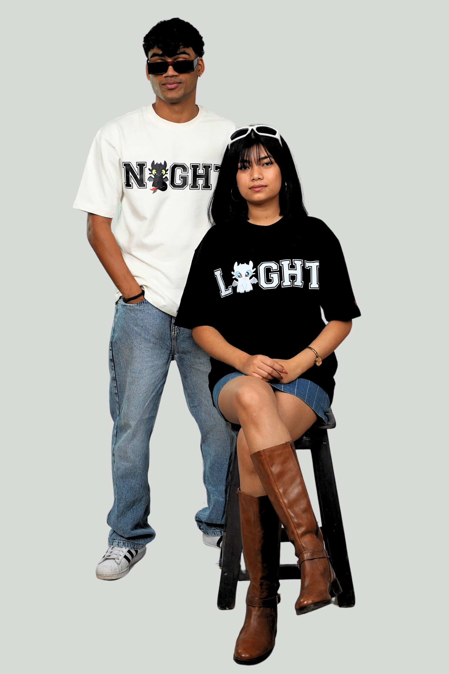 NIGHT FURY OVERSIZED T- SHIRT