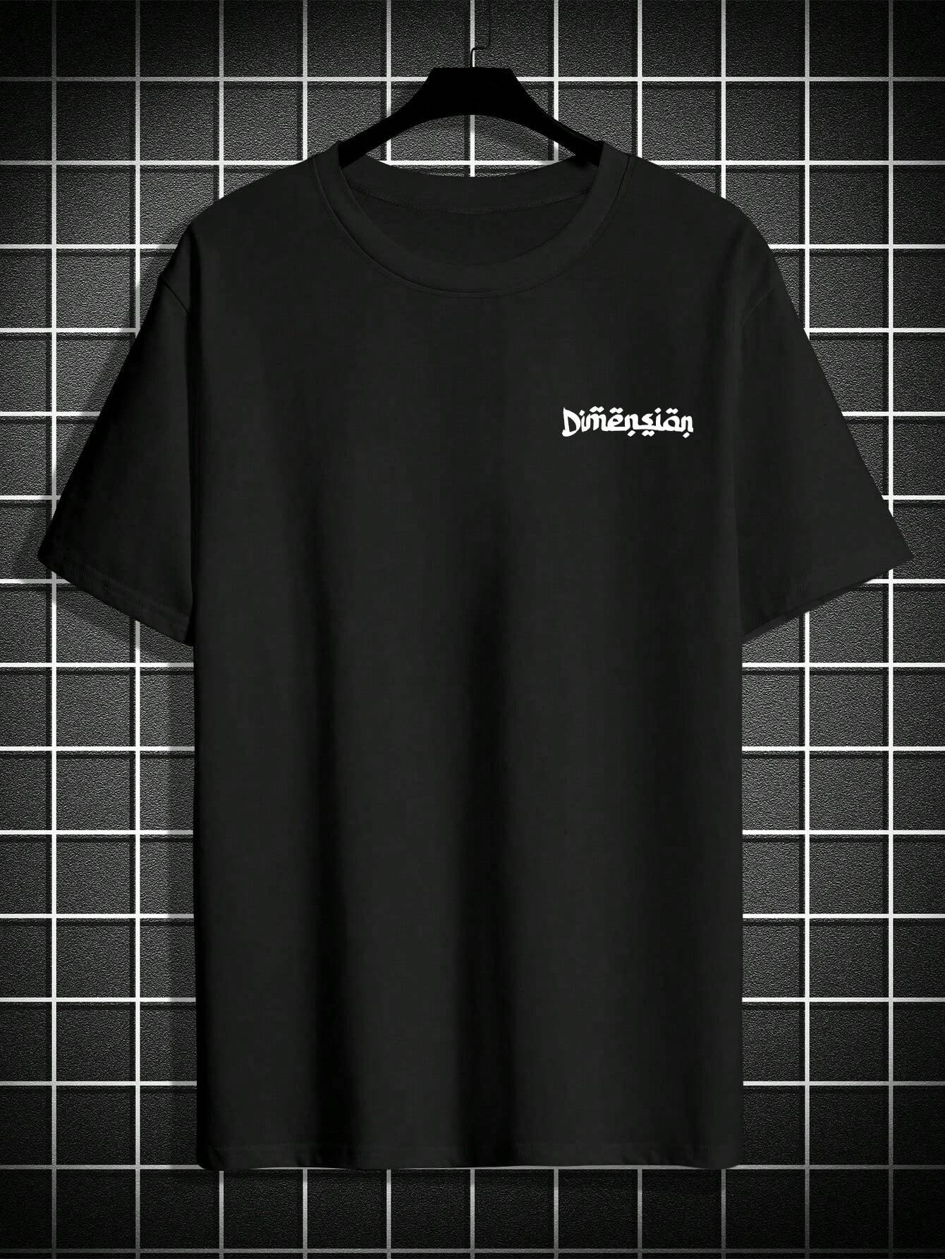 OPTIMISTIC OVERSIZED T-SHIRT - BLACK