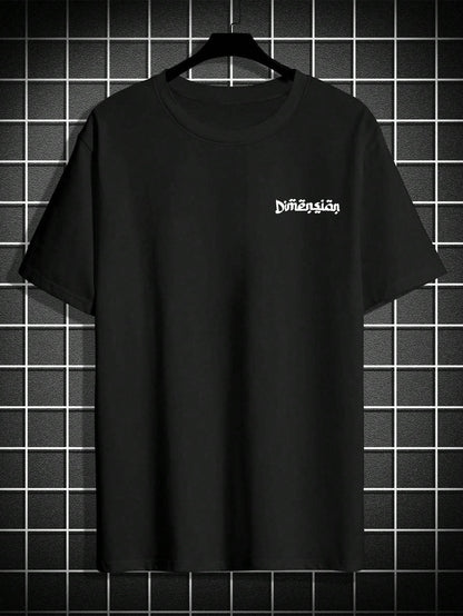 OPTIMISTIC OVERSIZED T-SHIRT - BLACK