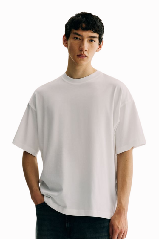 PLAIN WHITE FRENCH TERRY