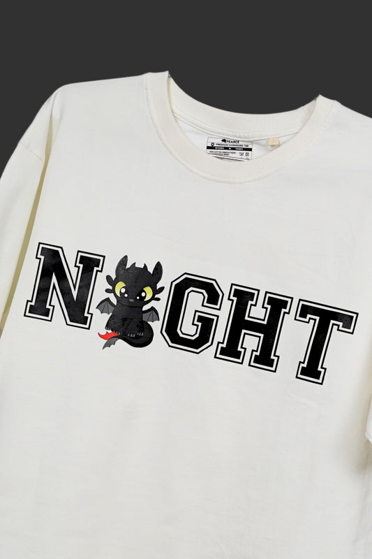 NIGHT FURY OVERSIZED T- SHIRT