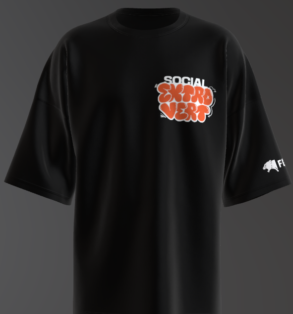 SOCIAL EXTROVERT T-SHIRT